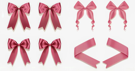 ribbon and gift bow