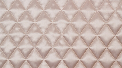 Fototapeta premium Quilted fabric. The texture of the blanket.