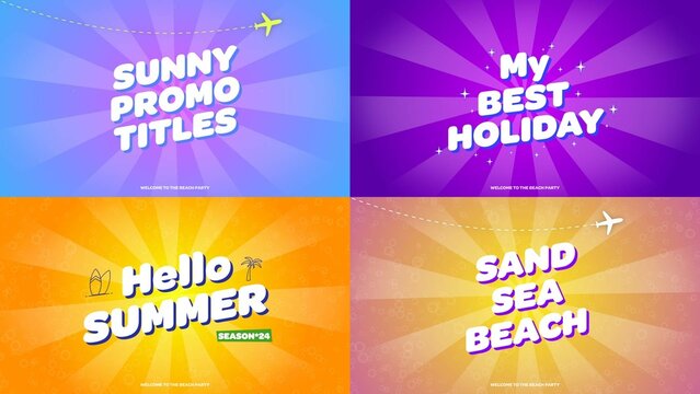 Summer Promo Titles	
