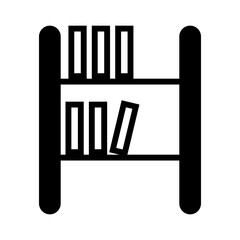 shelves and book icon