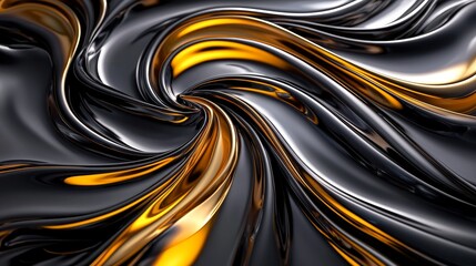 Striking, abstract metalwork sculpture with sharp angles and polished surfaces, contemporary, industrial, visual intrigue, three-dimensional art :: metallic allure, dynamic composition, artistic