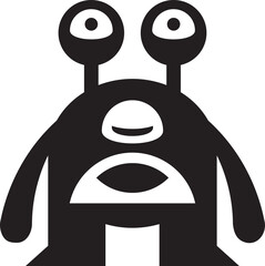 Cute Monster Character Icon