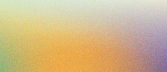 Gradient Abstract Background with Noise Grainy Texture green orange purple. For poster, banner, flyer and presentation.