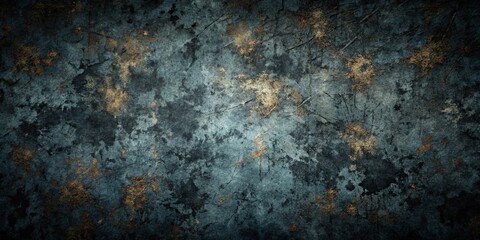 Fototapeta premium Abstract grunge background in black-themed colors with rough texture and irregularities