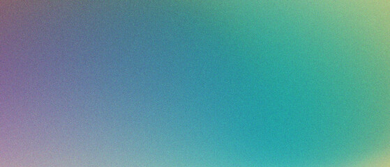 Gradient Abstract Background with Noise Grainy Texture blue green purple. For poster, banner, flyer and presentation.