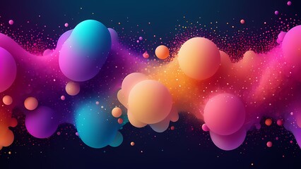 abstract colorful gradient background design wallpaper