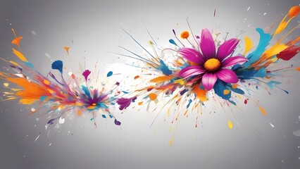 abstract colorful gradient background design wallpaper