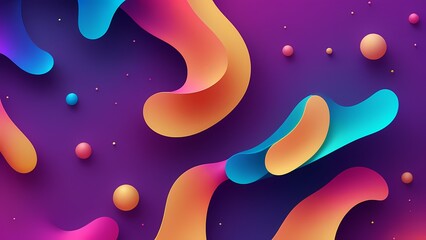 abstract colorful gradient background design wallpaper
