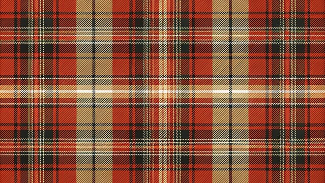 Elegant modern tartan fabric texture on plaid check background