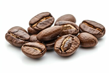 Obraz premium A Photo coffee with isolated white background 