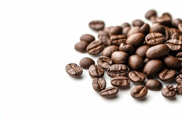 Naklejka premium A Photo coffee with isolated white background 