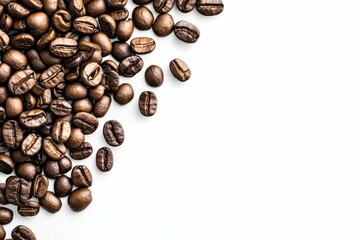 Naklejka premium A Photo coffee with isolated white background 