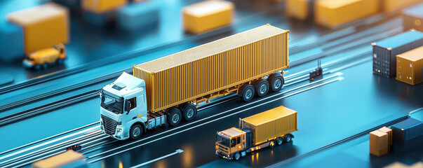 Illustration of supply chain bottlenecks and solutions, highlighting common challenges like delayed shipments and capacity limits