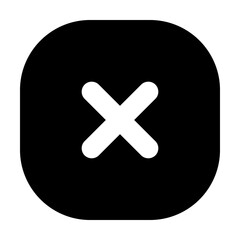 Multiply Icon Filled Style