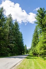 Spectacular view of countryside around Mission, BC, Canada