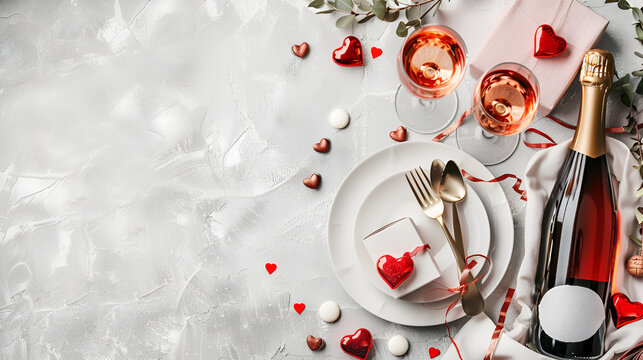 Romantic Restaurant Stock Photos ,generative ai