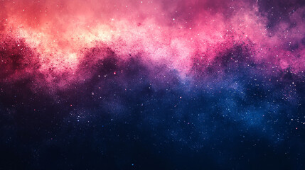 Fototapeta premium Vibrant Blue and Red Grainy Gradient Background with Noise Texture