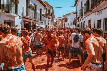 Spanish La Tomatina Festival