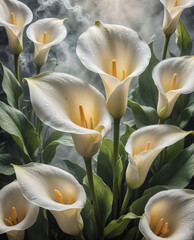 White Calla Lily Flower