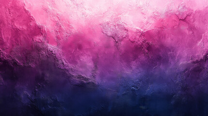 Obraz premium Grainy Gradient Background in Blue Purple Shades with Dark Grains Texture