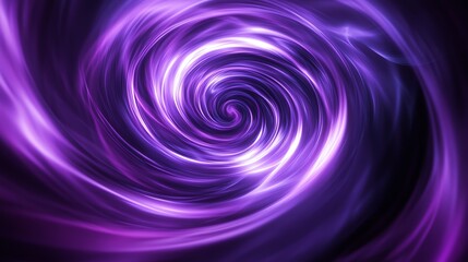 Abstract pattern of stage lights, spiraling around a central point, deep purple hues, intense focus, dramatic mood