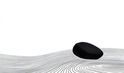 Japanese-style 2D illustrator doodle cartoon for floor tiles and wallpaper