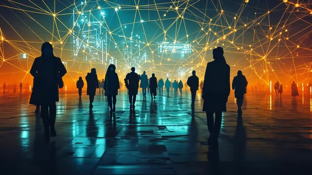 Multinational people and communication network