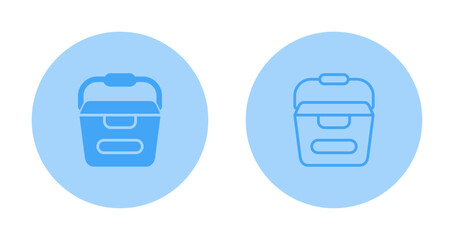 Portable water container Vector Icon