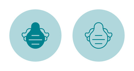 Dust mask Vector Icon