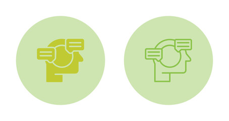 Natural Language Processin Vector Icon