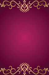 Luxurious Royal Floral Ornamental Background 