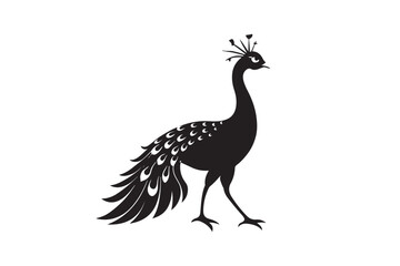 
Peacock silhouette vector illustration, Peacock silhouette vector , Peacock silhouette , Peacock silhouette PNG. 