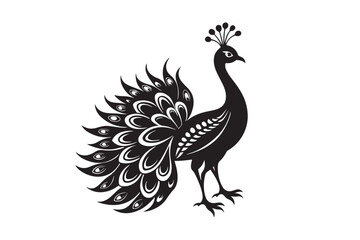 
Peacock silhouette vector illustration, Peacock silhouette vector , Peacock silhouette , Peacock silhouette PNG. 