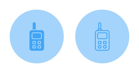 Walkie Talkie Vector Icon