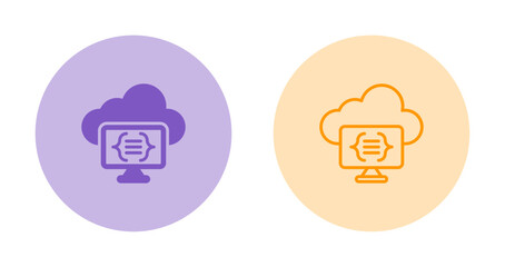 Serverless Computing Vector Icon
