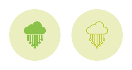 Cloud Integration Vector Icon