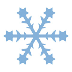 雪の結晶のイラスト