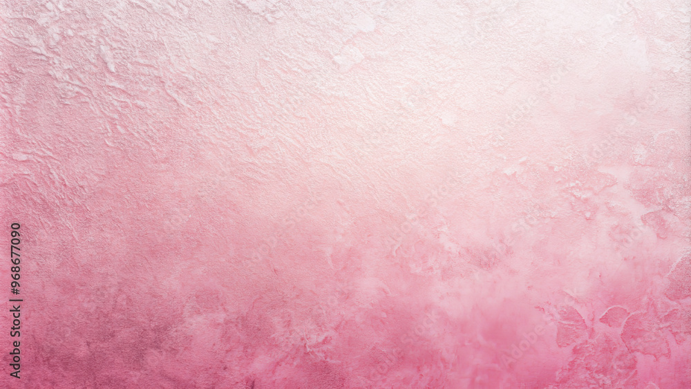 Poster a soft pink textured surface transitions from lighter to darker shades, featuring gentle patterns th