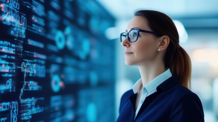 A company navigating the challenge of digital transformation while keeping core values intact, Symbol of innovation, Change management