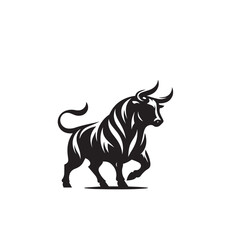 Obraz premium Cow silhouette. cow logo, icon black and white. Cow vector design. Bull, dairy cow