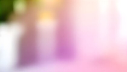 Obraz premium Blurred gradient background with soft pastel color. Soft, blurred background with pink-to-blue gradient.