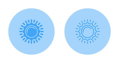 Sun Vector Icon