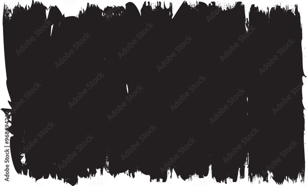 Fototapete Grunge textured banner with rough edges. Vector . Overlay distress shape . Simply place texture over any object to create grungy effect . Abstract,splattered , dirty,poster for your design. 