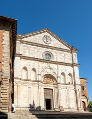 Obraz premium Montepulciano, Siena Italy - Church of Sant'Agostino