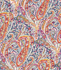 Paisley Pattern For Fabric Fashion
