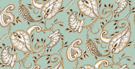 Paisley Pattern For Fabric Fashion
