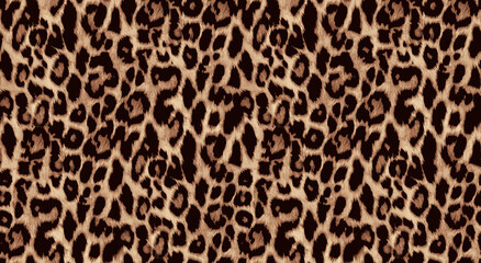 leopard pattern seamless fashionable design for print clothes, paper, fabric. leopard spots