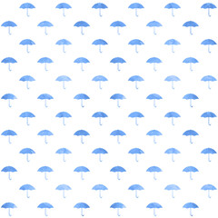 seamless pattern with umbrella