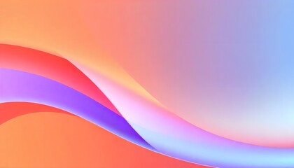 Fototapeta premium Abstract colorful background with smooth curved lines and gradient swirling, iridescent liquid with hues of purple