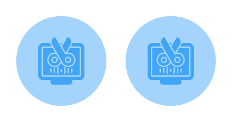 Desktop Computer Vector Icon